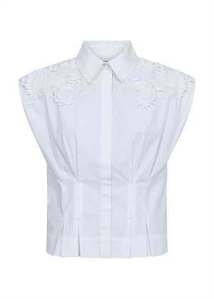Vatan skjorte Bright White Copenhagen Muse 